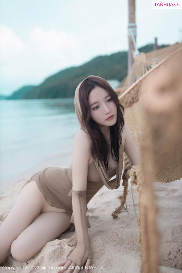 鱼子酱fish  [XiuRen]高清写真图 2023.08.25 No.7288 鱼子酱Fish 沙滩美腿第47张图片